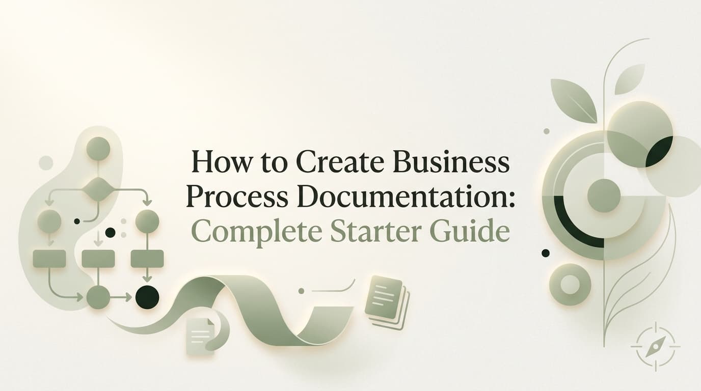 How to Create Business Process Documentation: Complete Starter Guide